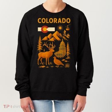 Colorado Iconic Collage Women's Sweatshirt