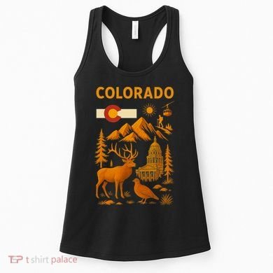 Colorado Iconic Collage Women's Tank Top