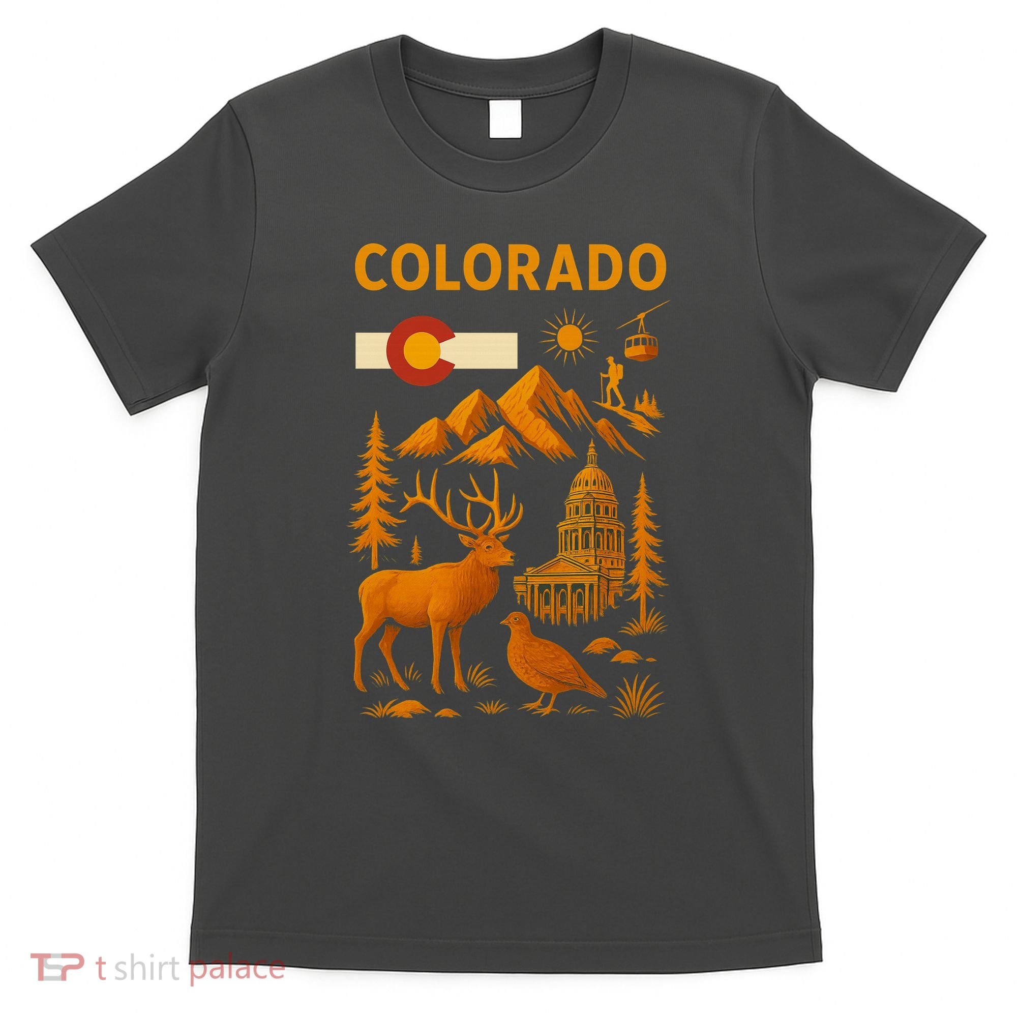 Colorado Iconic Collage T-Shirt
