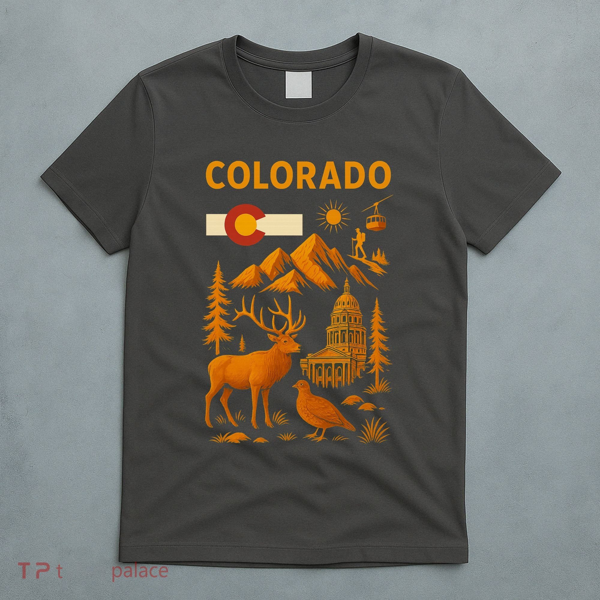 Colorado Iconic Collage T-Shirt