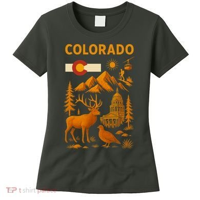 Colorado Iconic Collage Women's T-Shirt