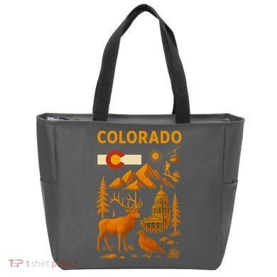 Colorado Iconic Collage Tote Bag