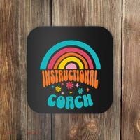 Cute Instructional Coach Appreciation Week Back To School Coaster thumb 0