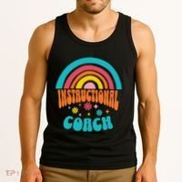 Cute Instructional Coach Appreciation Week Back To School Tank Top thumb 3