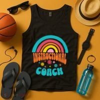Cute Instructional Coach Appreciation Week Back To School Tank Top thumb 4