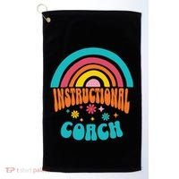 Cute Instructional Coach Appreciation Week Back To School Golf Towel thumb 0