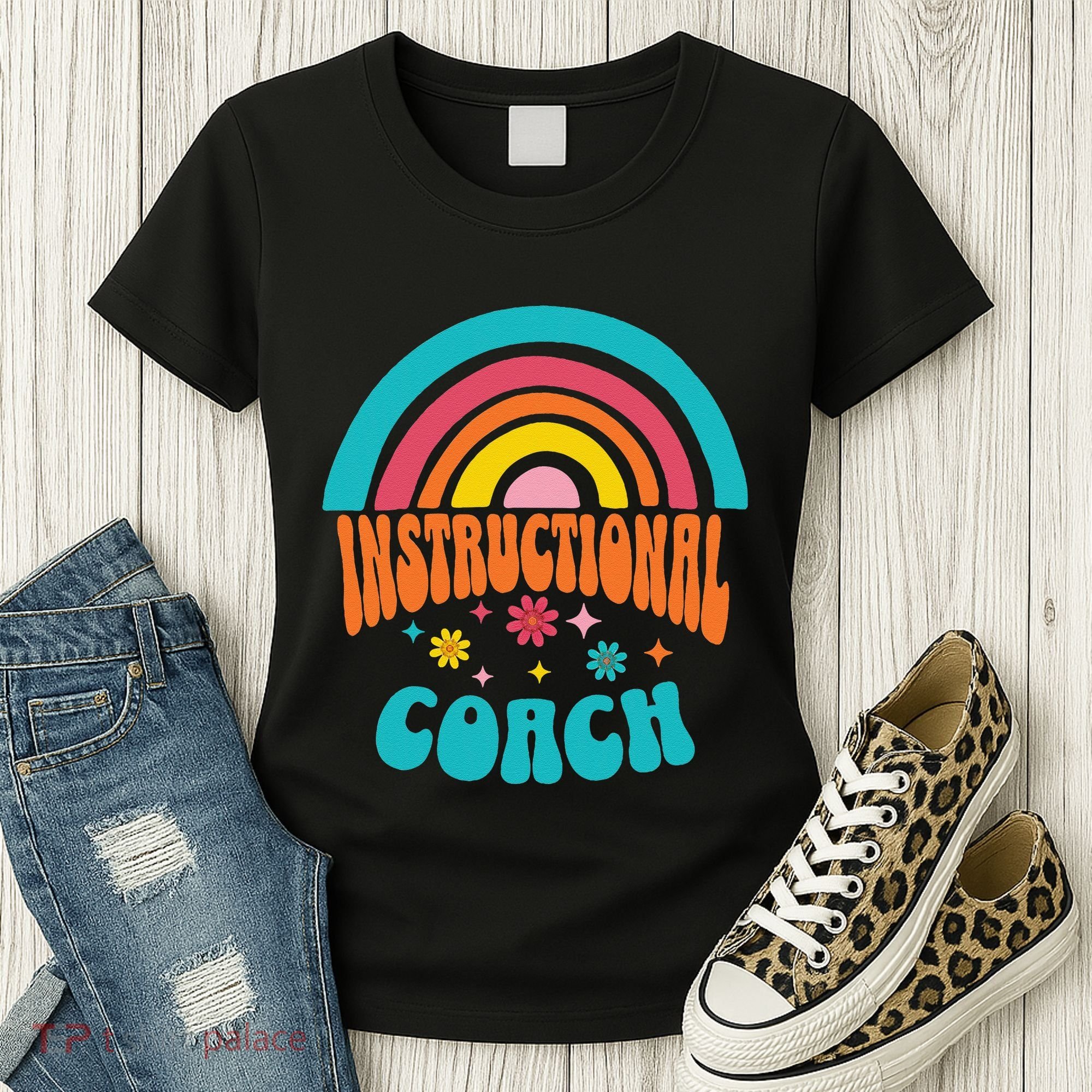 Cute Instructional Coach Appreciation Week Back To School Women's T-Shirt