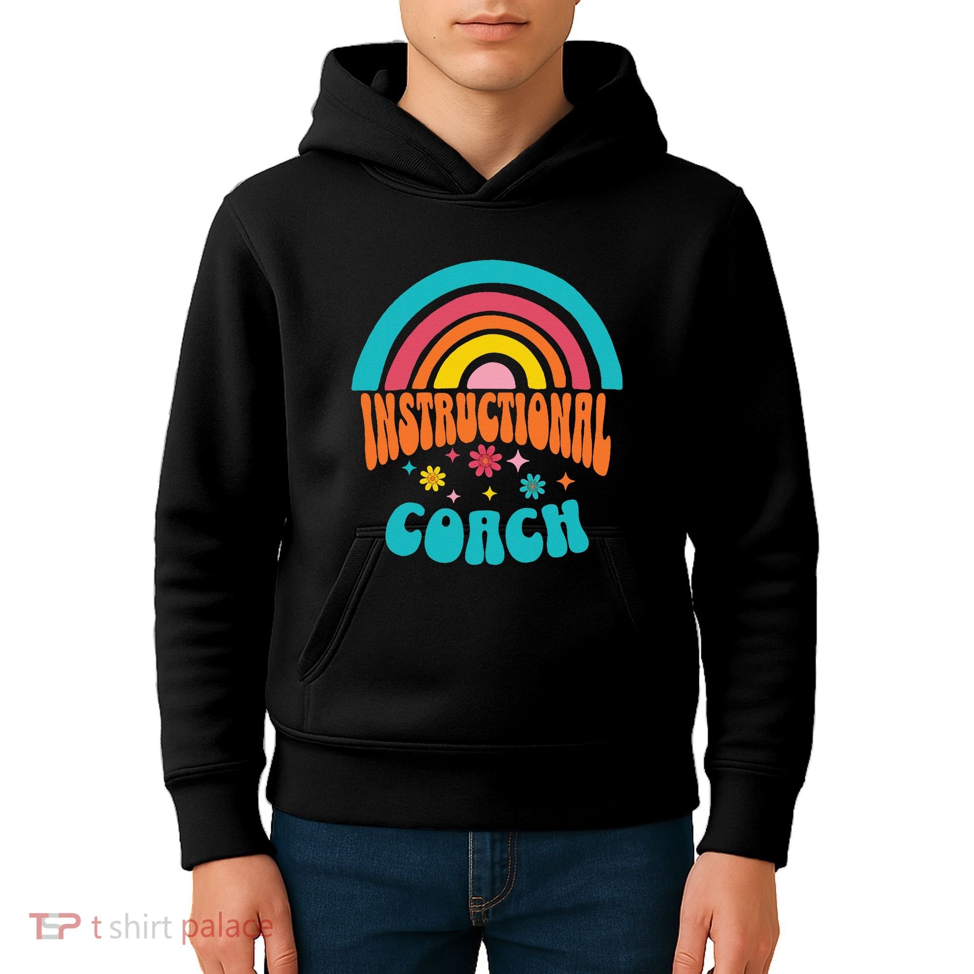 Cute Instructional Coach Appreciation Week Back To School Kids Hoodie