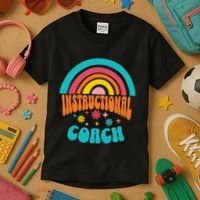 Cute Instructional Coach Appreciation Week Back To School Kids T-Shirt thumb 3