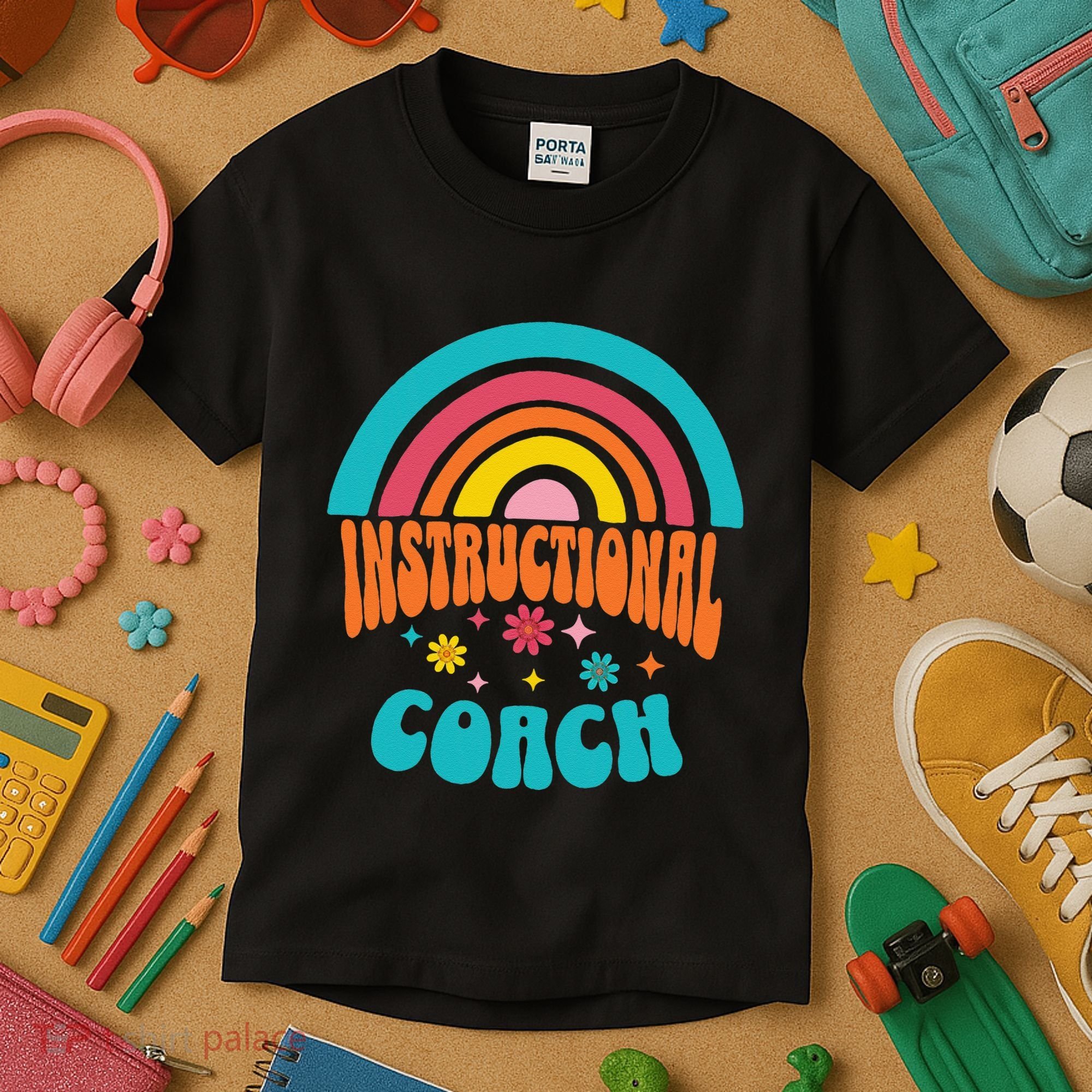 Cute Instructional Coach Appreciation Week Back To School Kids T-Shirt