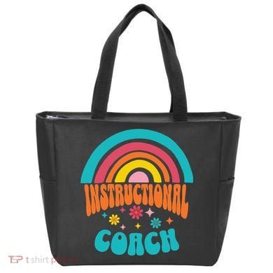 Cute Instructional Coach Appreciation Week Back To School Tote Bag