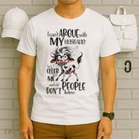 Cow I Can’T Argue With My Husband He’S Older Than Me T-Shirt thumb 6