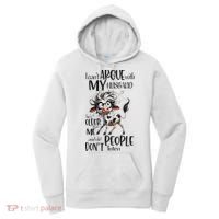 Cow I Can’T Argue With My Husband He’S Older Than Me Women's Hoodie thumb 0