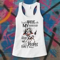 Cow I Can’T Argue With My Husband He’S Older Than Me Women's Tank Top thumb 3