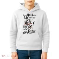 Cow I Can’T Argue With My Husband He’S Older Than Me Kids Hoodie thumb 4
