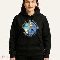 Connecticut Is Calling And I Must Go Connecticut State Hoodie thumb 5