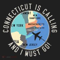 Connecticut Is Calling And I Must Go Connecticut State Beanie thumb 2