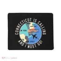 Connecticut Is Calling And I Must Go Connecticut State Mousepad thumb 0