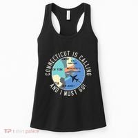 Connecticut Is Calling And I Must Go Connecticut State Women's Tank Top thumb 0
