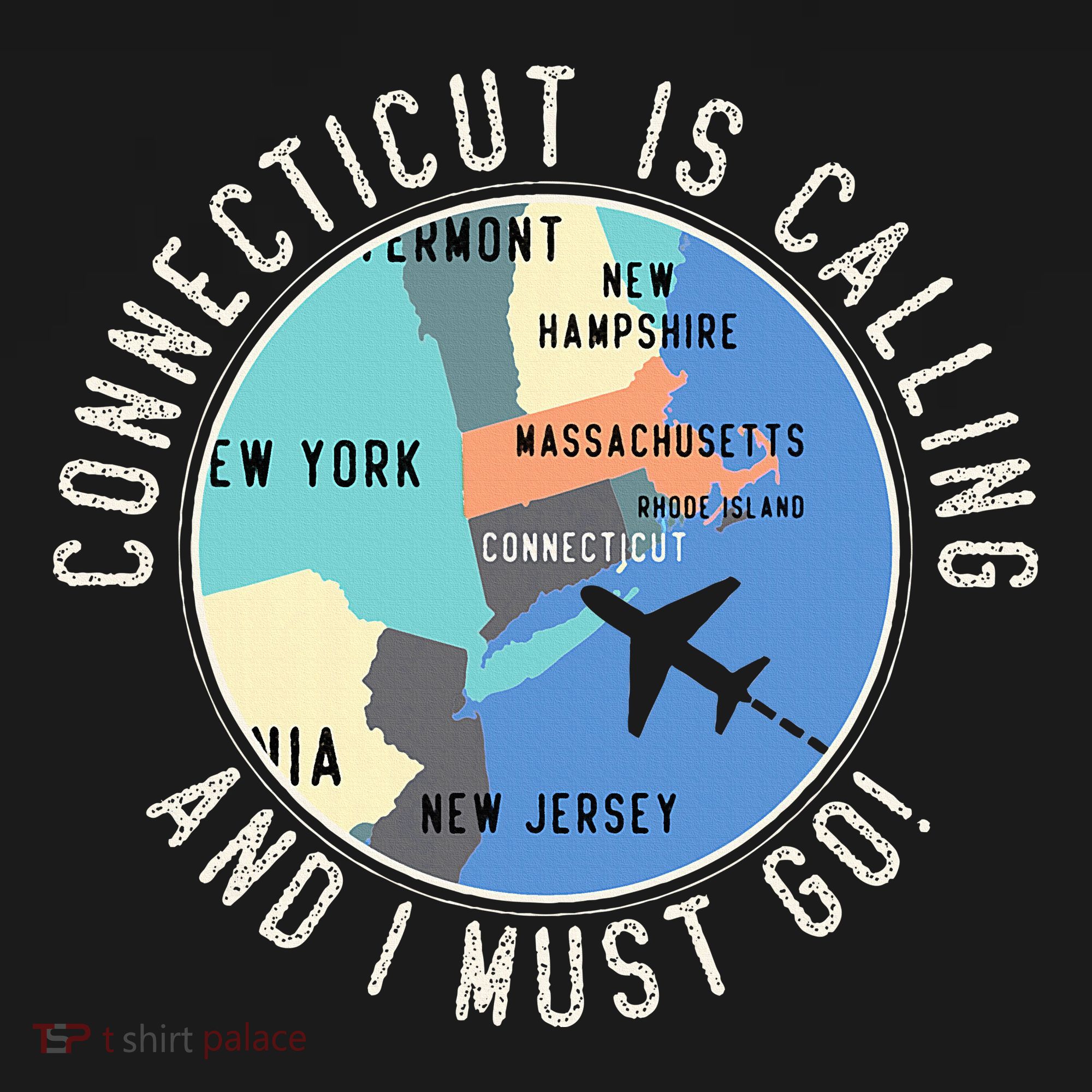 Connecticut Is Calling And I Must Go Connecticut State Women's Tank Top