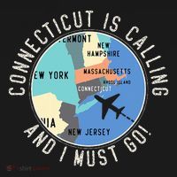 Connecticut Is Calling And I Must Go Connecticut State Baby Bodysuit thumb 2
