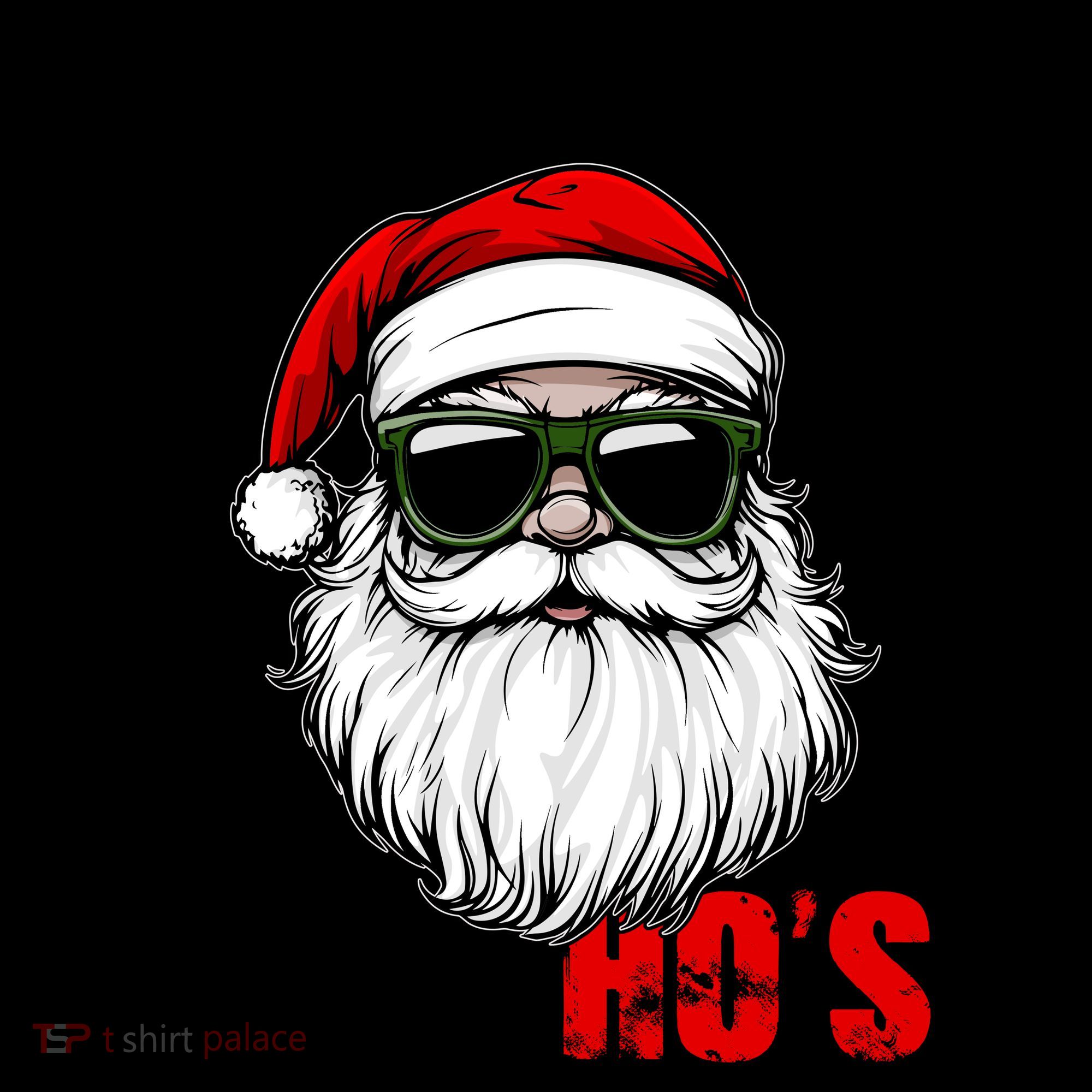 Christmas I Do It For The Hos Santa Claus Coffee Mug