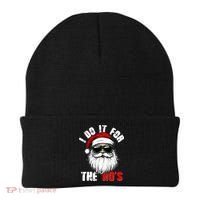 Christmas I Do It For The Hos Santa Claus Beanie thumb 0
