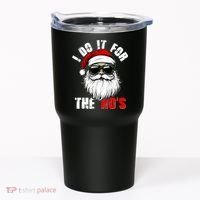 Christmas I Do It For The Hos Santa Claus Tumbler thumb 0