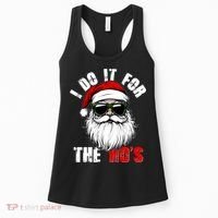 Christmas I Do It For The Hos Santa Claus Women's Tank Top thumb 0