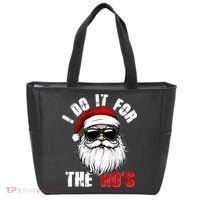 Christmas I Do It For The Hos Santa Claus Tote Bag thumb 0