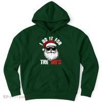 Christmas I Do It For The Hos Santa Claus Hoodie thumb 0