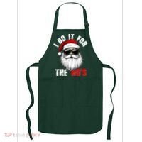 Christmas I Do It For The Hos Santa Claus Apron thumb 0