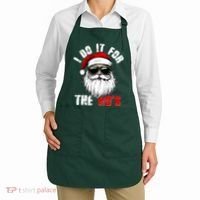 Christmas I Do It For The Hos Santa Claus Apron thumb 2