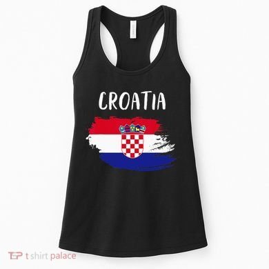 Croatia Indepedence Day Croatia Flag Women's Tank Top