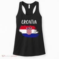 Croatia Indepedence Day Croatia Flag Women's Tank Top thumb 0