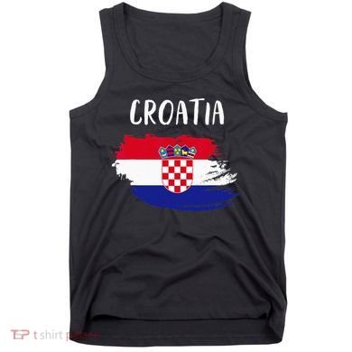 Croatia Indepedence Day Croatia Flag Tank Top