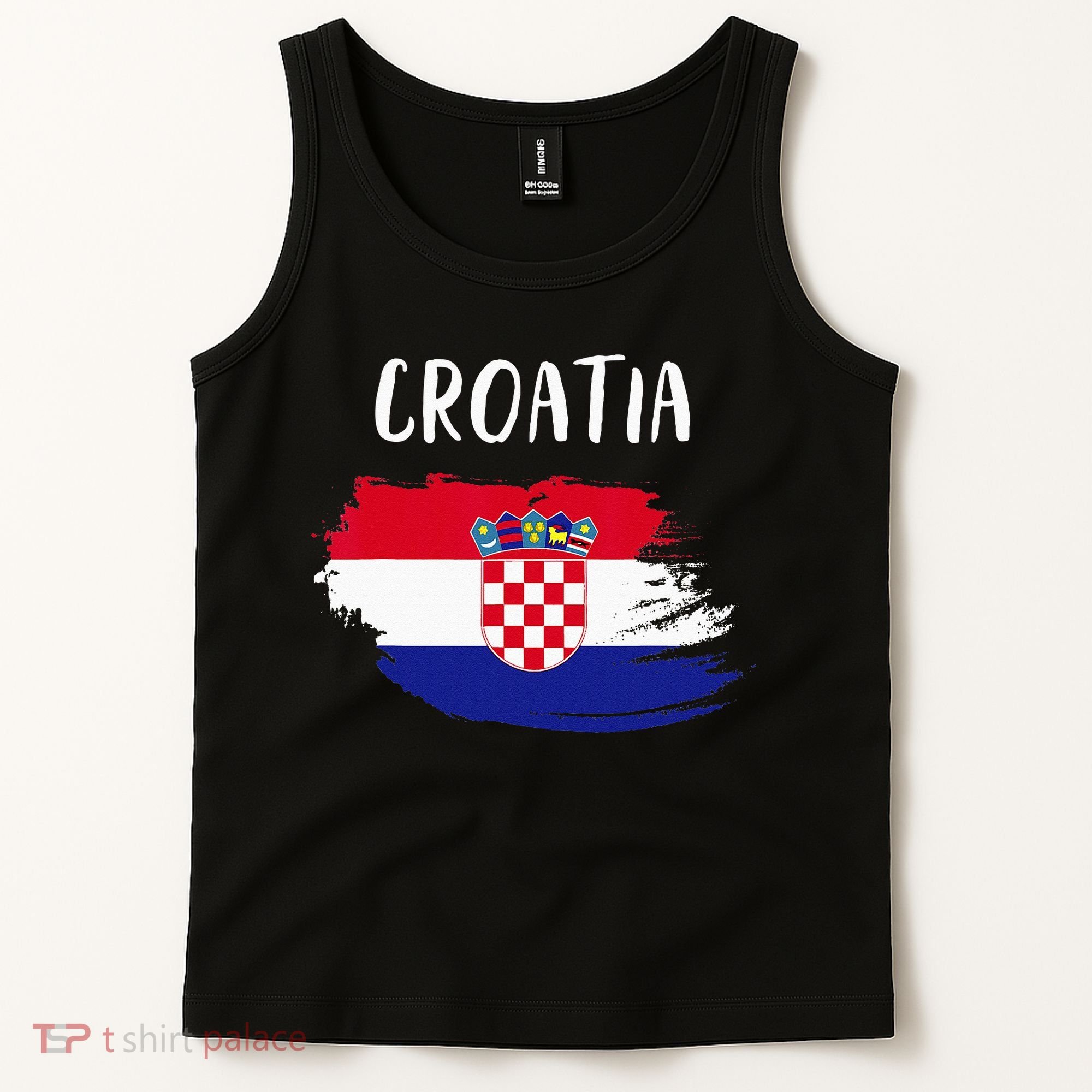 Croatia Indepedence Day Croatia Flag Tank Top