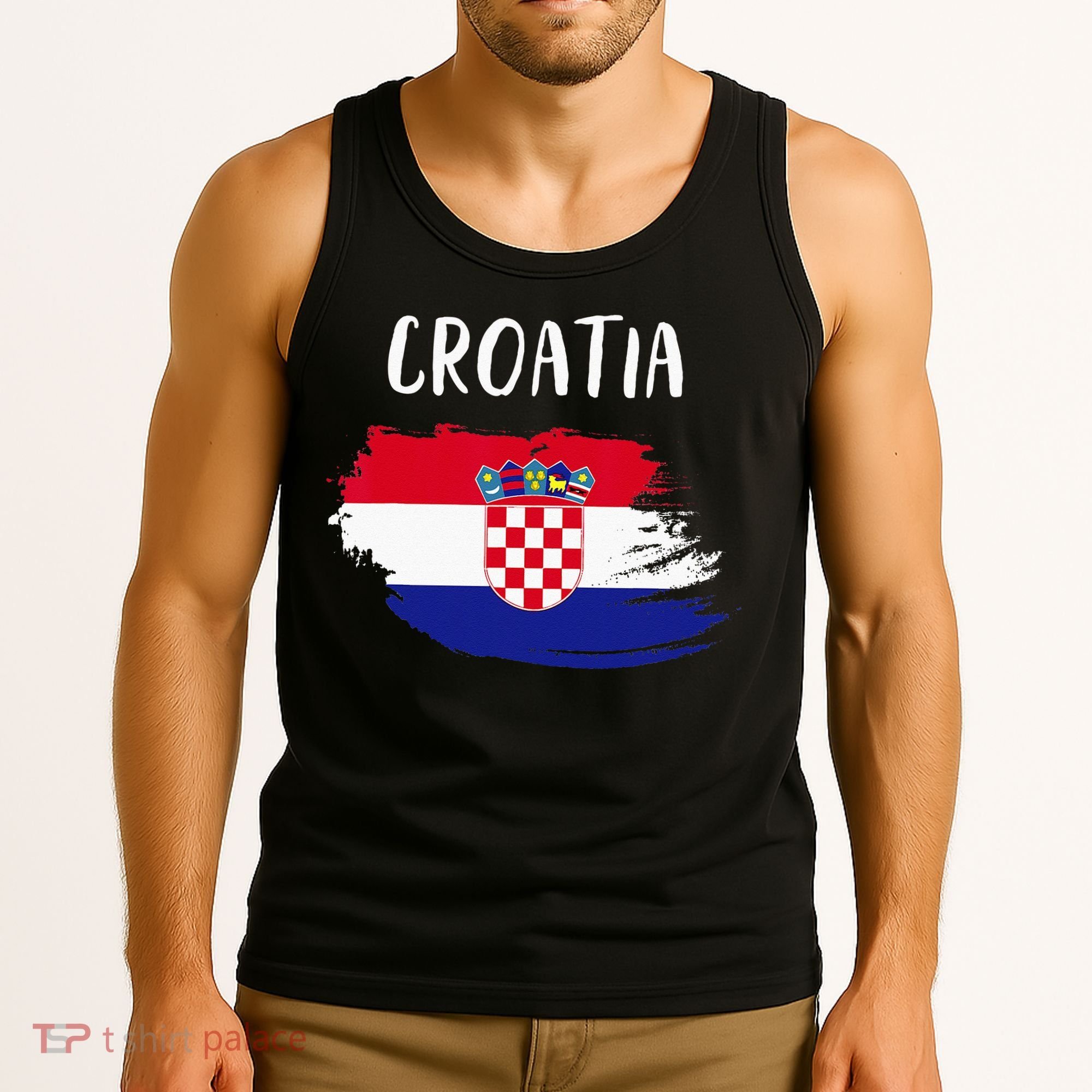 Croatia Indepedence Day Croatia Flag Tank Top