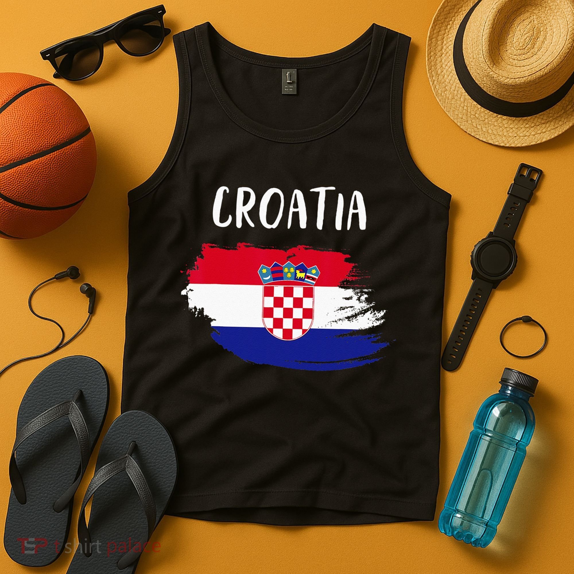 Croatia Indepedence Day Croatia Flag Tank Top
