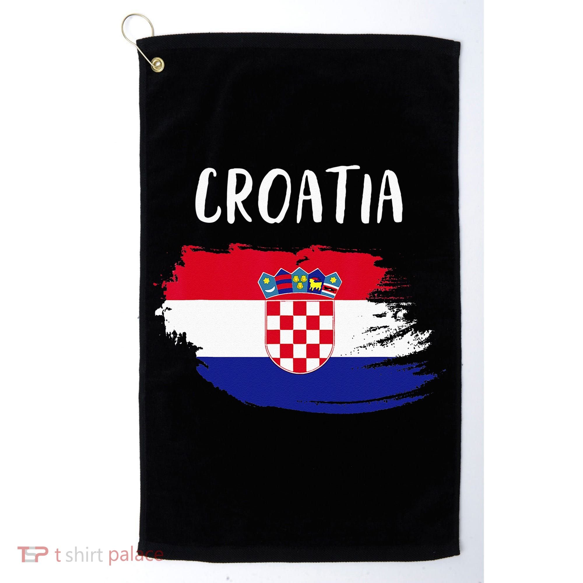Croatia Indepedence Day Croatia Flag Golf Towel
