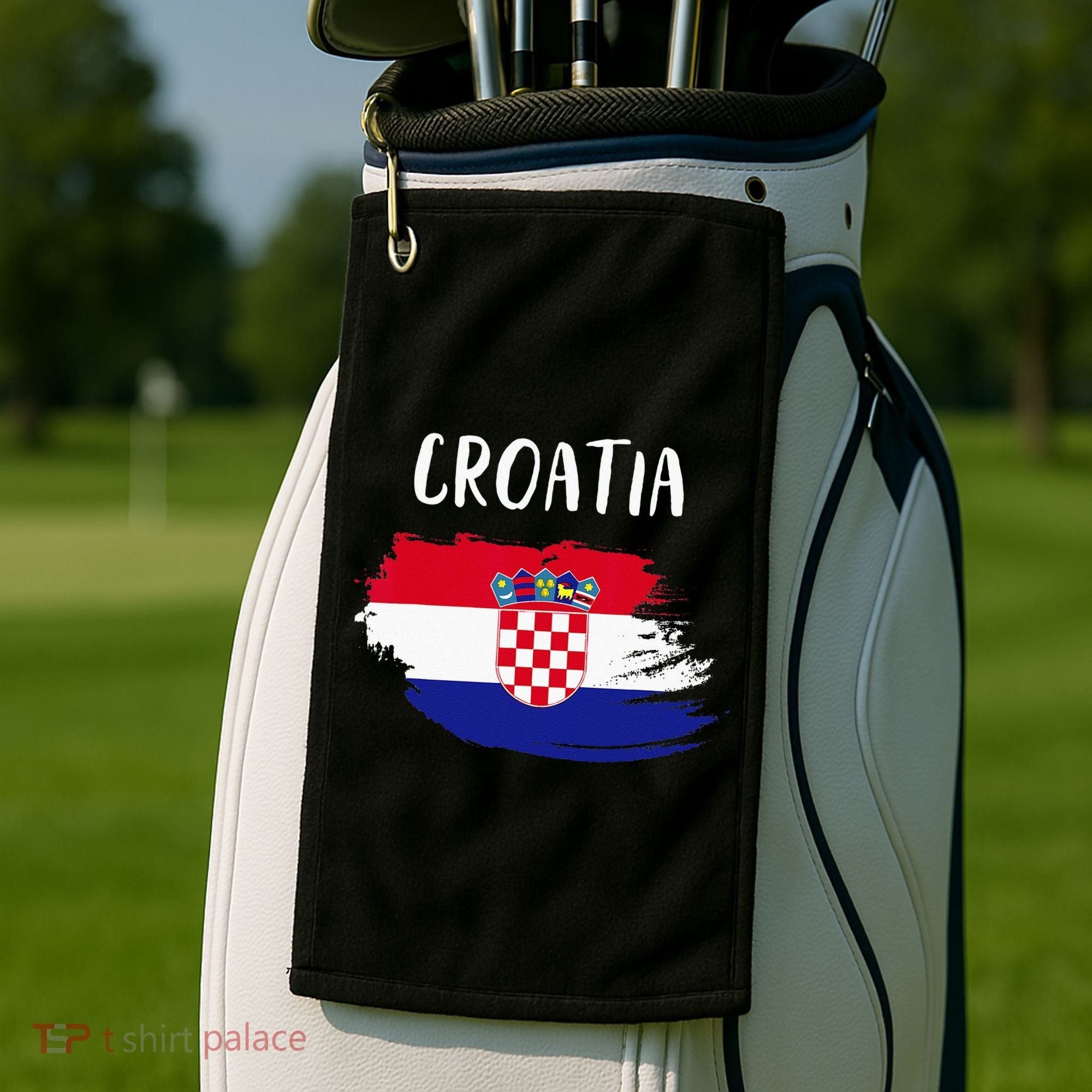 Croatia Indepedence Day Croatia Flag Golf Towel