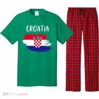 Croatia Indepedence Day Croatia Flag Pajama Set thumb 0