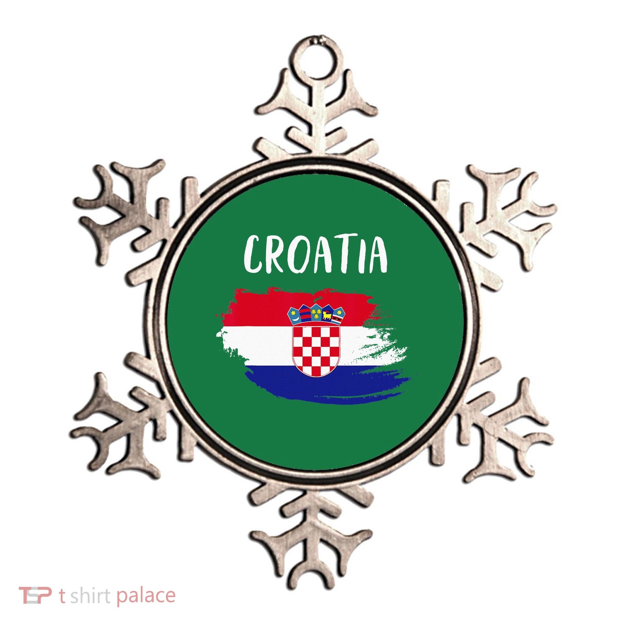 Croatia Indepedence Day Croatia Flag Ornament
