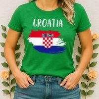 Croatia Indepedence Day Croatia Flag Women's T-Shirt thumb 2
