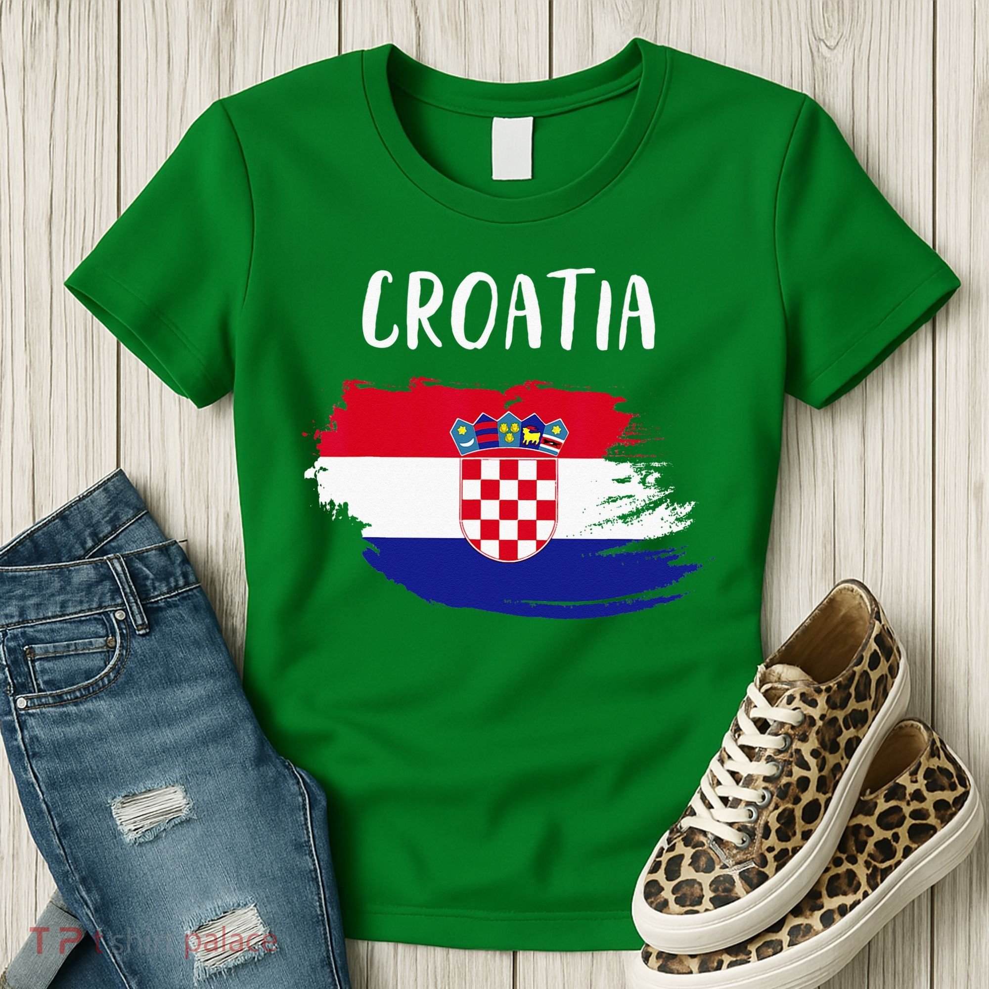 Croatia Indepedence Day Croatia Flag Women's T-Shirt