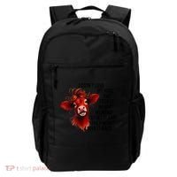 Cow I DidnT Lose My Mind The People Inside My Head Stole It Backpack thumb 0