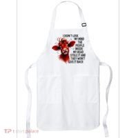 Cow I DidnT Lose My Mind The People Inside My Head Stole It Apron thumb 0