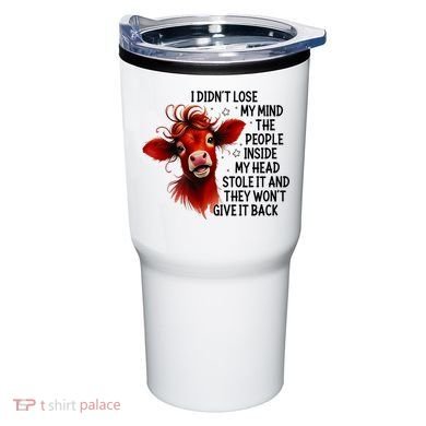 Cow I DidnT Lose My Mind The People Inside My Head Stole It Tumbler