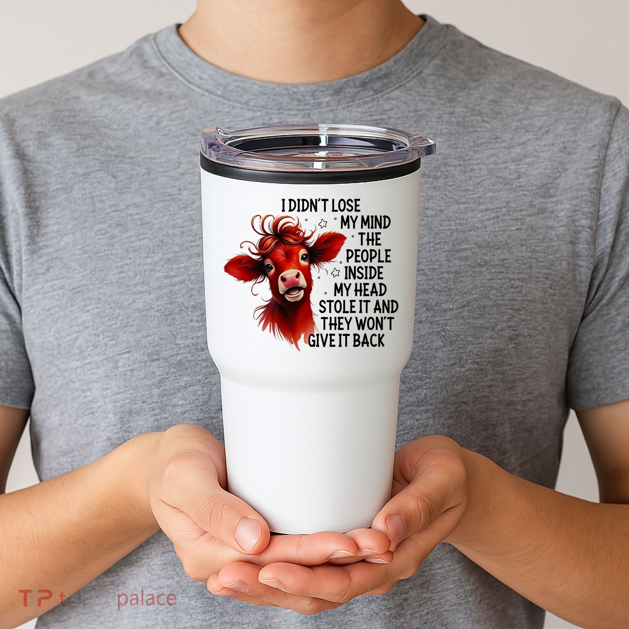 Cow I DidnT Lose My Mind The People Inside My Head Stole It Tumbler