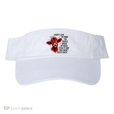 Cow I DidnT Lose My Mind The People Inside My Head Stole It Visor